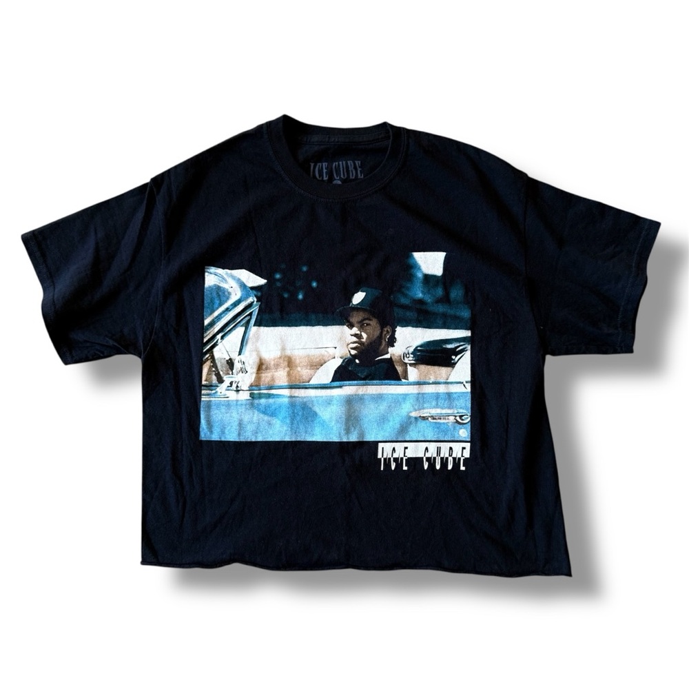 Ice Cube Hip Hop NWA Crop Top